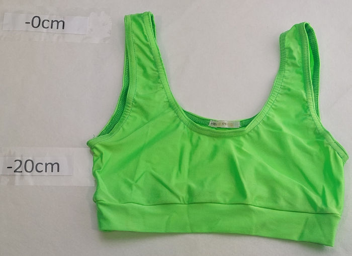 LIME GREEN CROP TOP