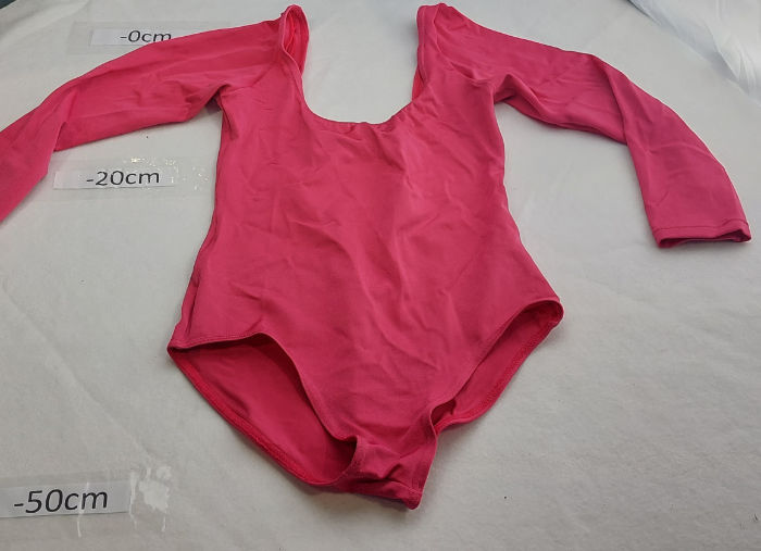 PINK LONG SLEEVE LEOTARD