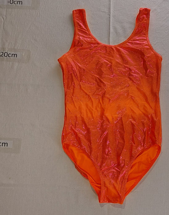 ORANGE SPARKLE LEOTARD