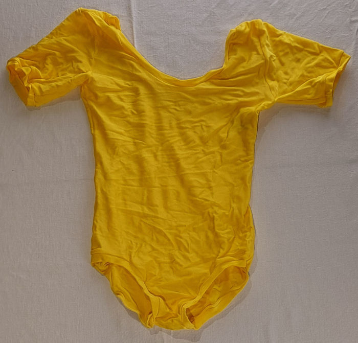 YELLOW LEOTARD