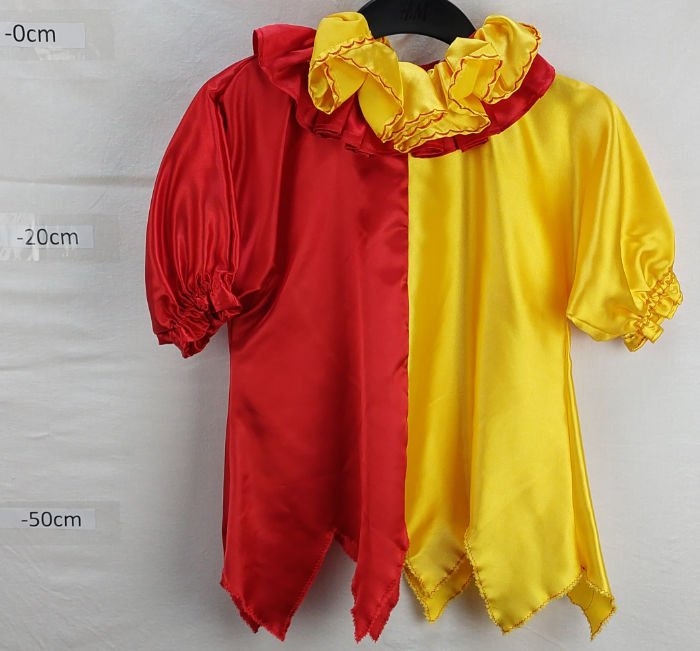 CIRUS, FESTIVAL, CARNIVAL TOP RED AND YELLOW