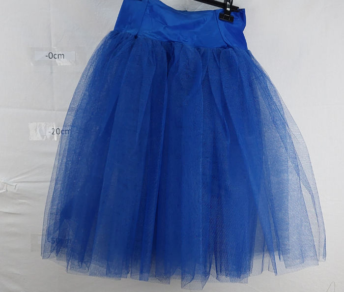 BLUE TULLE SKIRT