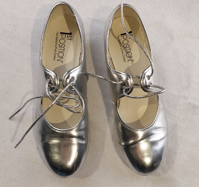 SILVER TAP SHOES