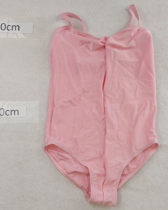 BALLET PINK NYLON LEOTARD