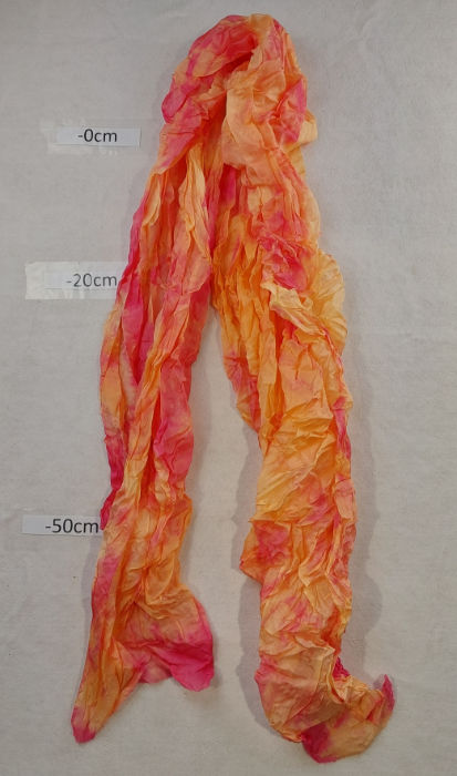 SCARF PINK ORANGE