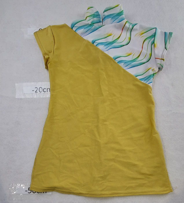 GOLD WHITE MULTI TOP NYLON