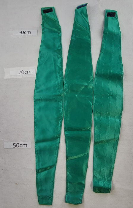 GREEN SASH WAIST BAND