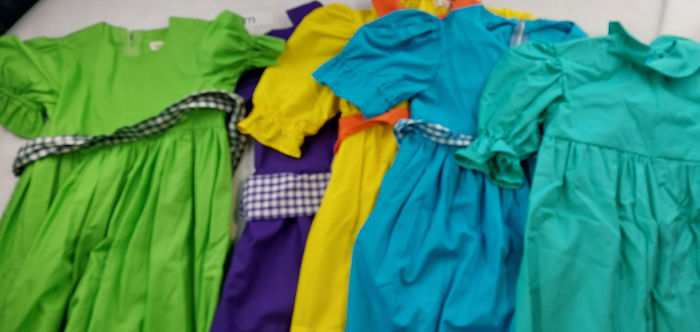 MUNCHKIN DRESSES PUFFY SLEEVES