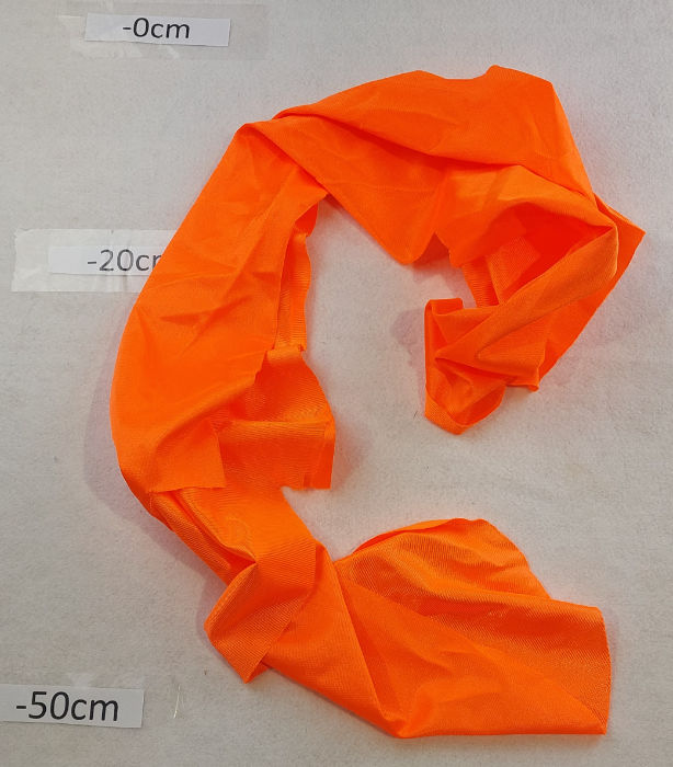 ORANGE FABRIC 
