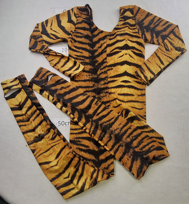 TIGER UNITARD LONG SLEEVE