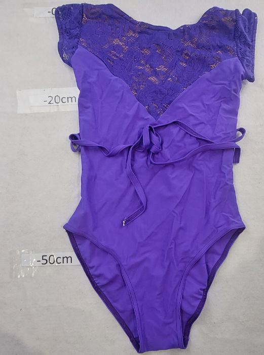 ROYAL BLUE LEOARD WITH LACE INSET PERIOD