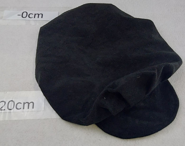 BAKER BOY HAT BLACK PERIOD STEAMPUNK