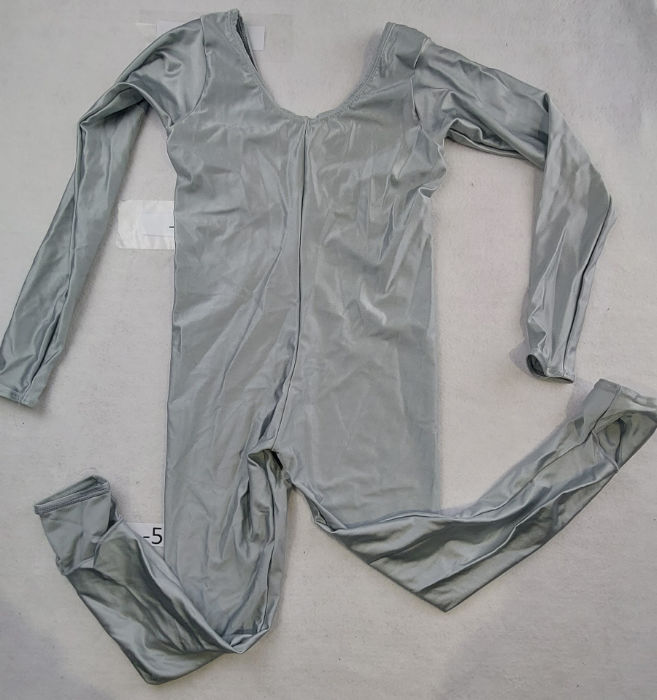 LIGHT GREY UNITARD LONG SLEEVE