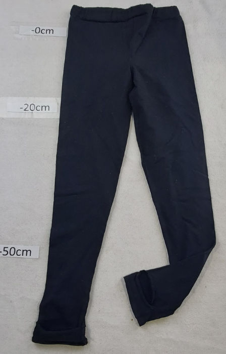 BLACK LEGGINGS POLYCOTTON