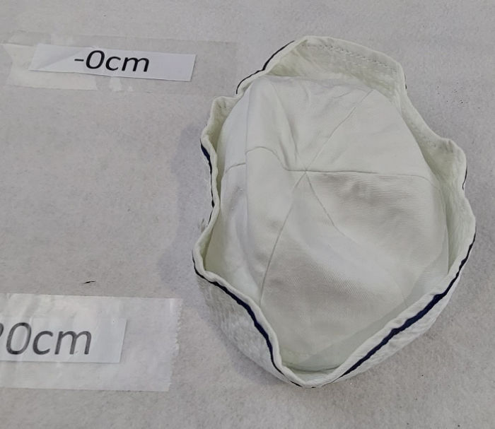 WHITE AND NAVY SAILOR HATS