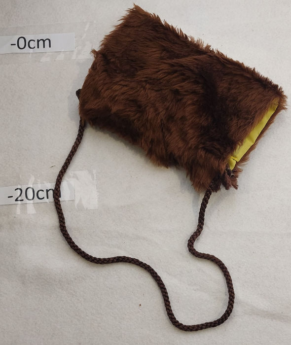 FURR MUFF BROWN