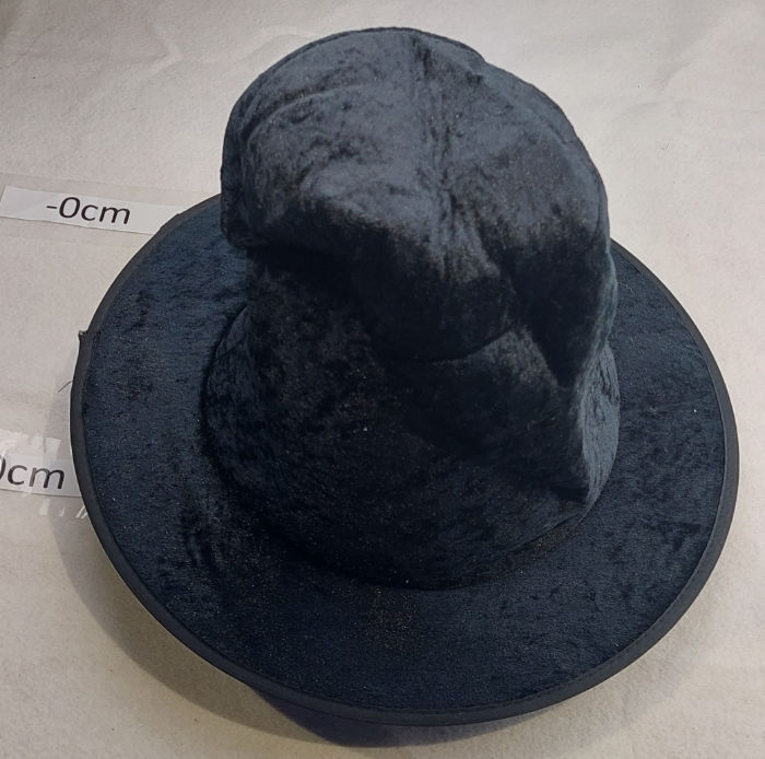 BLACK SOFT TOP HAT PERIOD