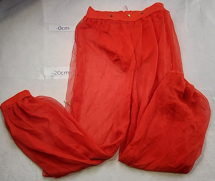 Red Hareem Trousers