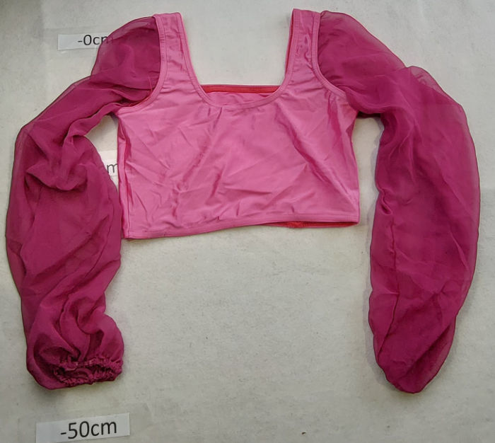 Pink Arabian Crop Top