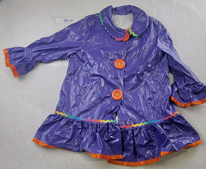 PURPLE MACKINTOSH RAIN COAT