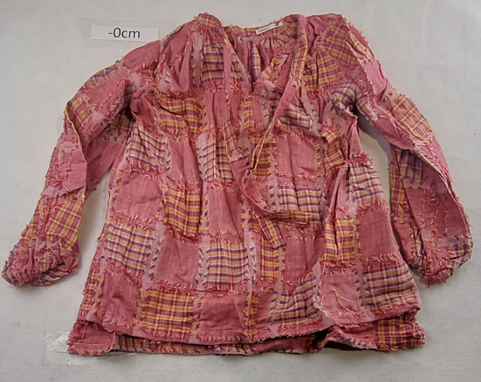 PATCHWORK TUNIC LONG SLEEVE