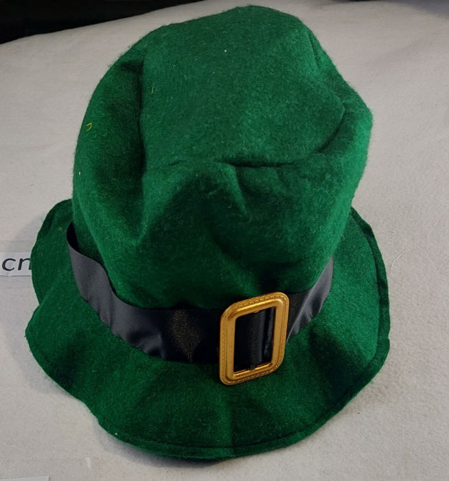 GREEN LEPRECHAUN IRISH HAT