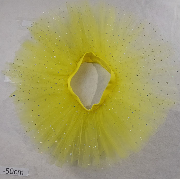 YELLOW TUTU SKIRT