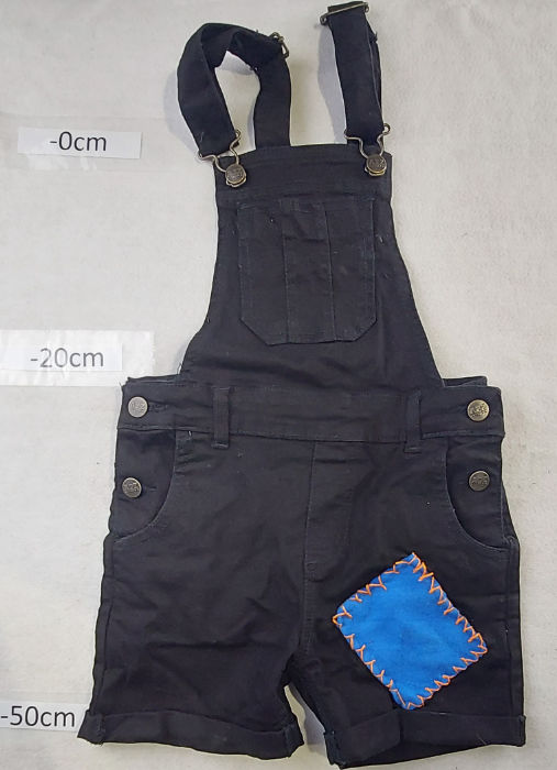 BLACK DUNGAREE