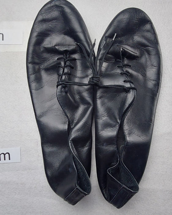 BLACK MENS DANCE SHOES