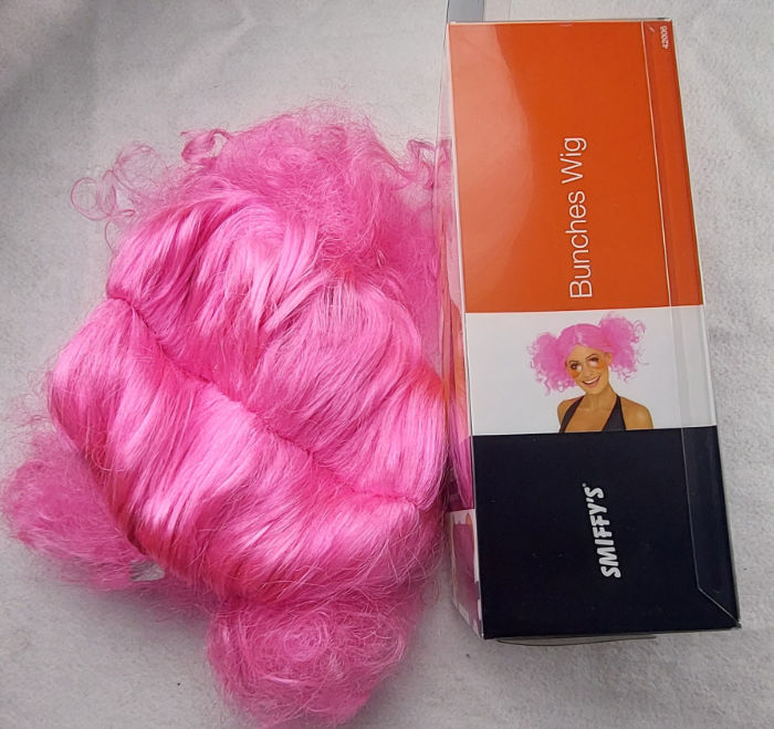 PINK BUNCHES WIG