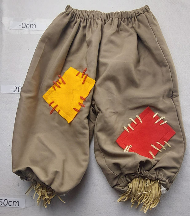 BROWN TROUSERS WITH PATCH